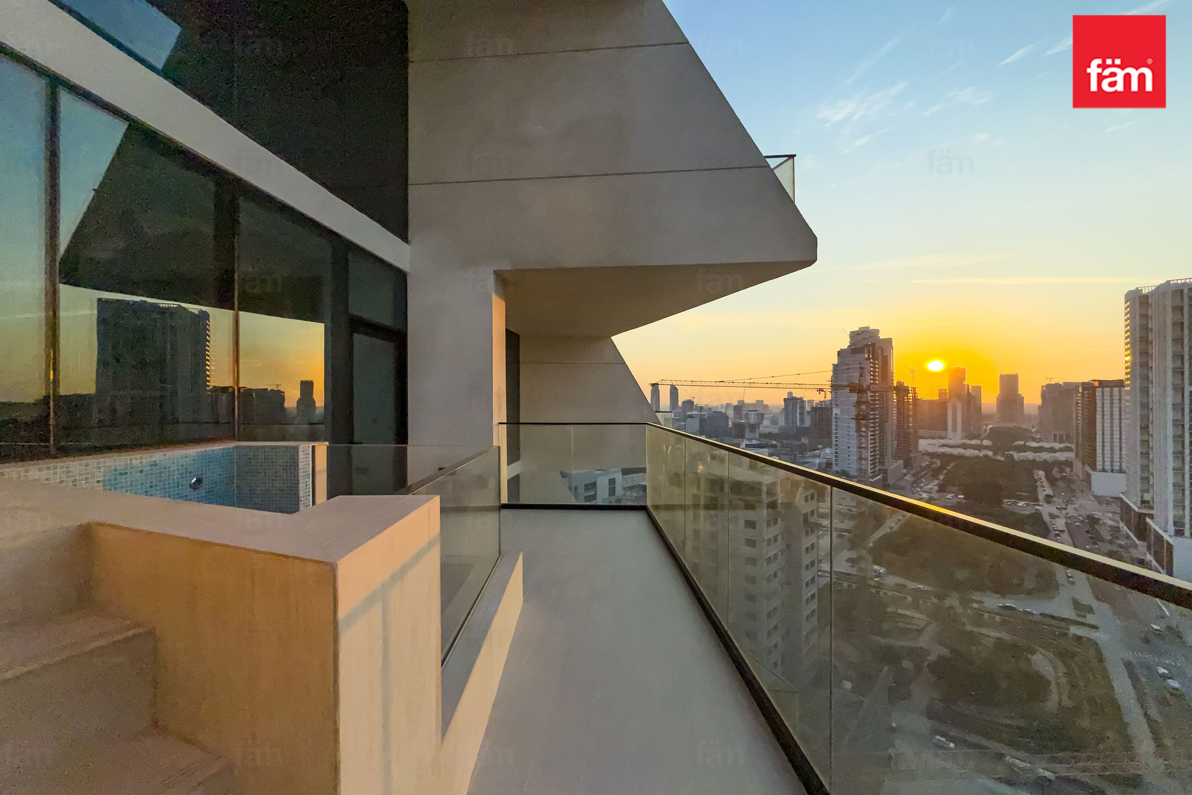 Private Pool 1br | Sunset View | Binghatti Phantom