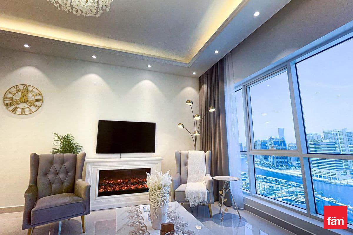 Burj Khalifa & Canal View | High Floor | Furnished