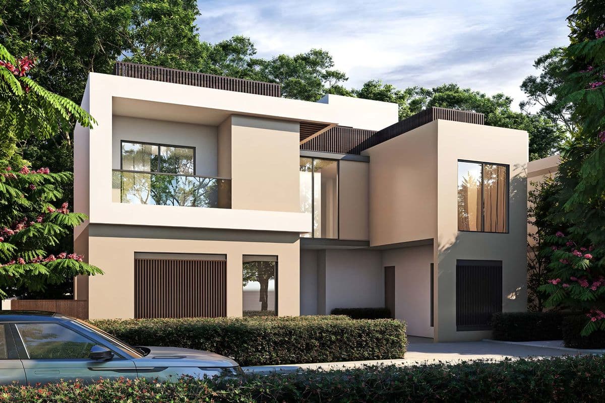 Spacious Corner 6 Beds Villa Single Row With Pool