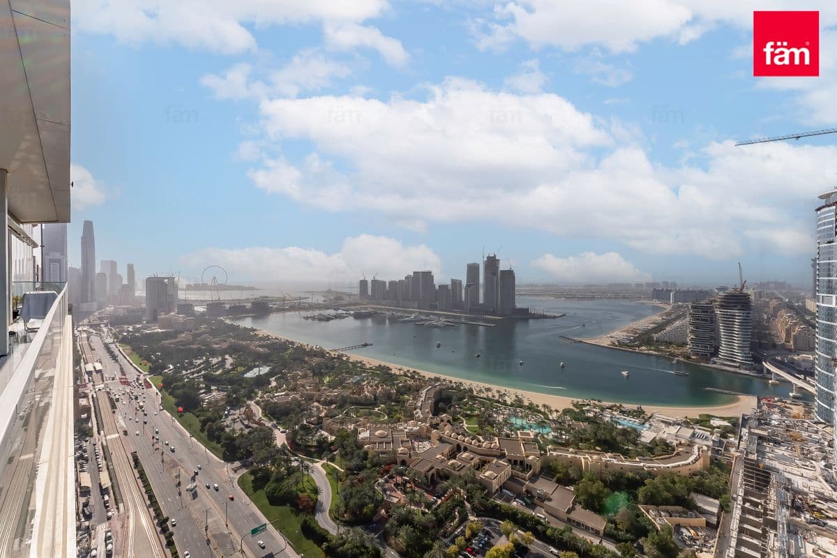 Fully Renovated| High Floor| Palm And Marina Views