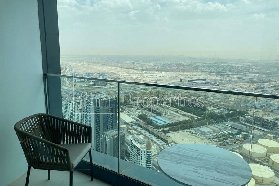 Marina Views  Furnished 1 Bed  High Floor