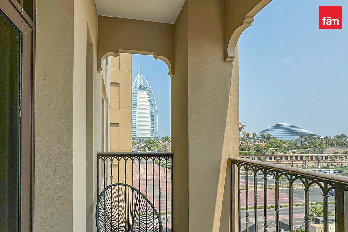 Burj Al Arab View | Furnished | Vacant