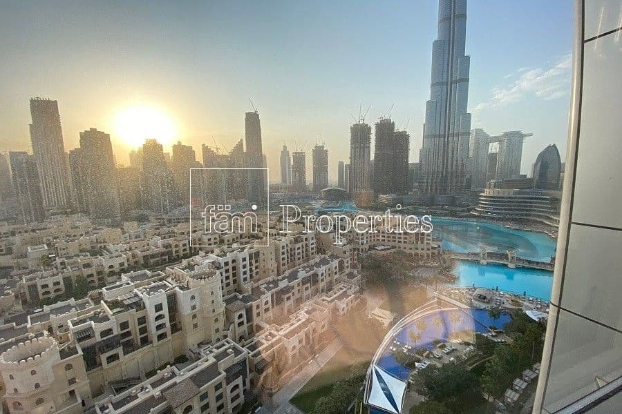Furnished 1br With Full Unobstructed Fountain View