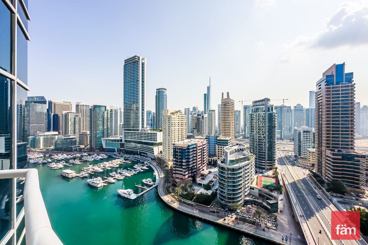 Rented | Unfurnished | Full Marina View